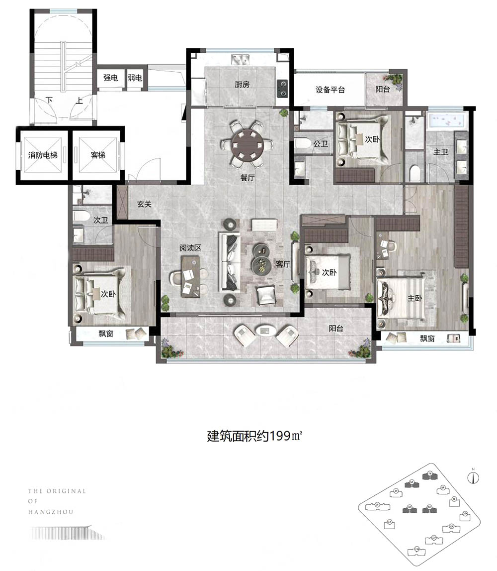 建发华发江华玺云图片_样板间装修效果图_楼盘规划图_配套图_实景图_小区图片大全_杭州看房网