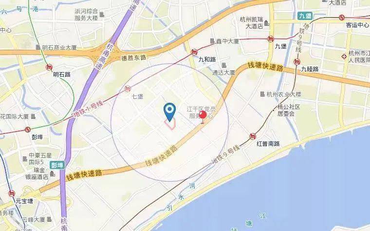 滨江兴耀·江翠轩交通图