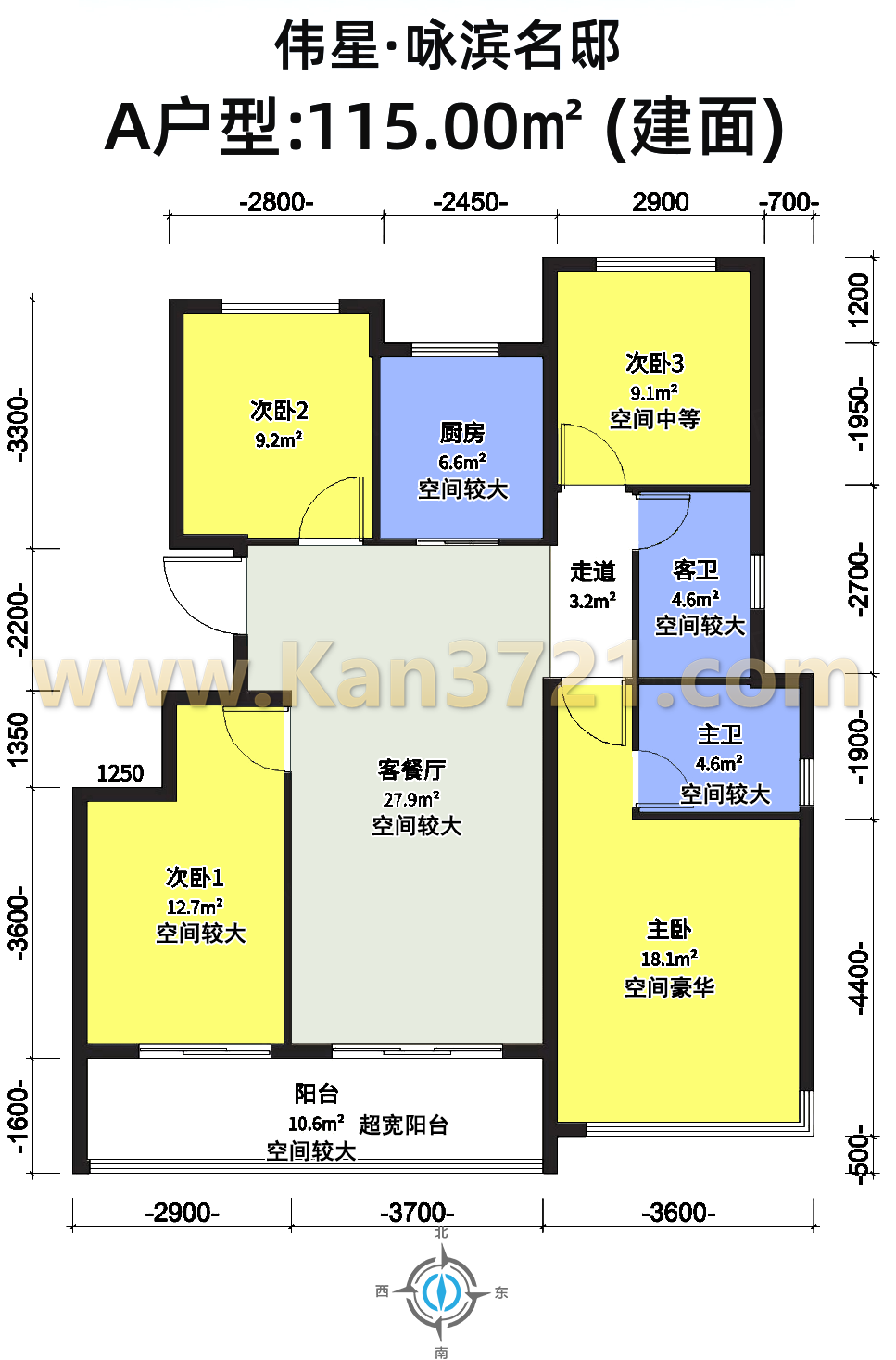 建发·云启之江户型图-杭州看房网
