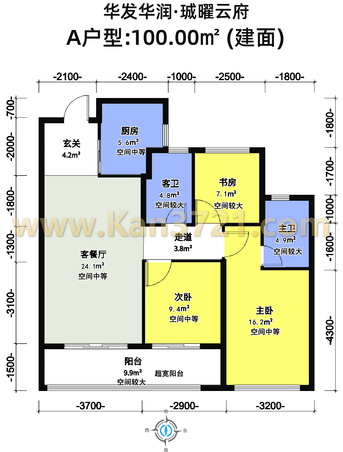 中天大家·悦潮云望府户型图-杭州看房网