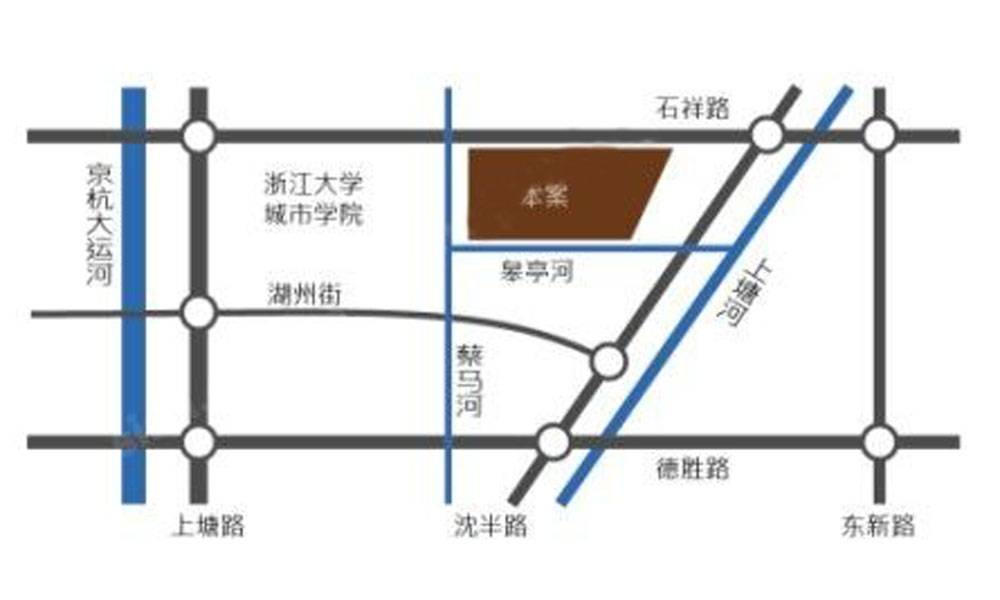 中国铁建国际公馆交通图