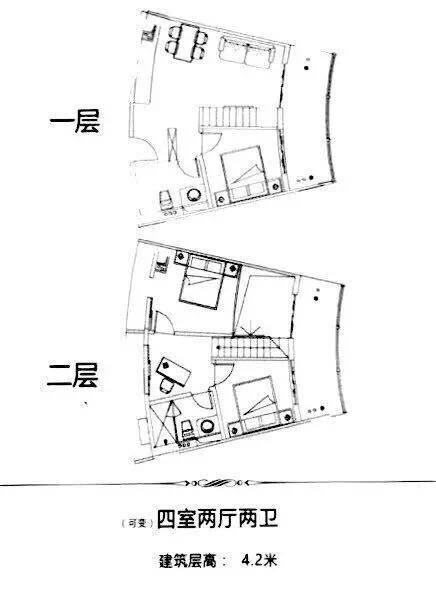 杭州鼎和金座四室两厅两卫4.2m层高