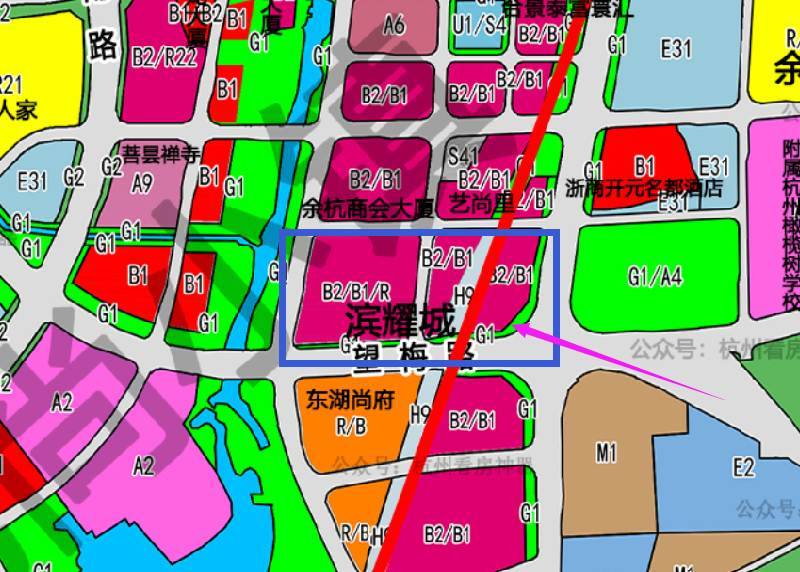 滨耀城：：板块土地详细规划图(高清版)免费获取