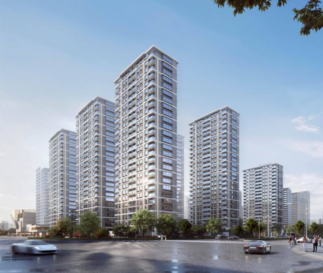哈尔滨中天富城-75平米两居现代风格-谷居家居装修设计效果图