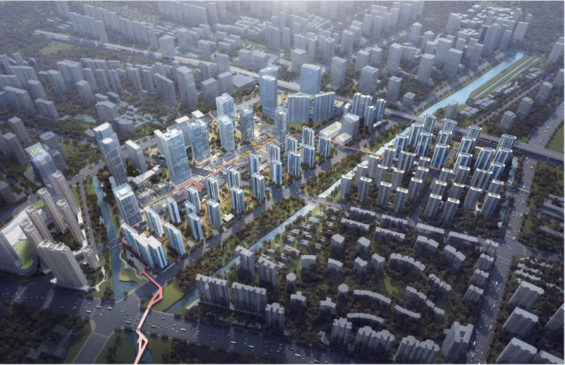 崇贤新城CBD将规划未来社区+TOD高标准综合体